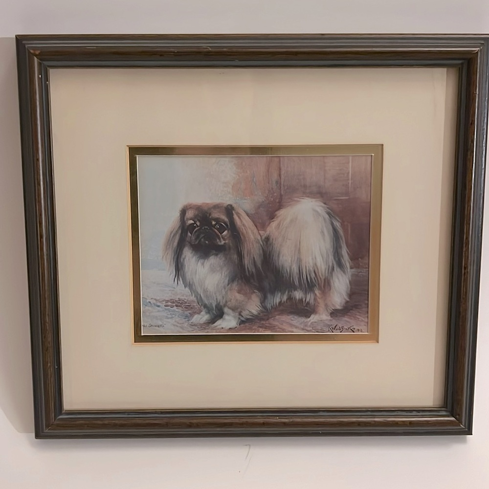 Artist Rueben Ward Binks “Champion Ashdell Shangetta” Framed Art Print